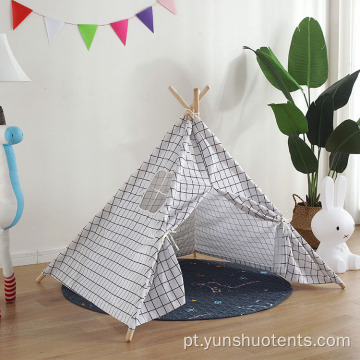 Crianças Brincam Tenda Indiana Teepee